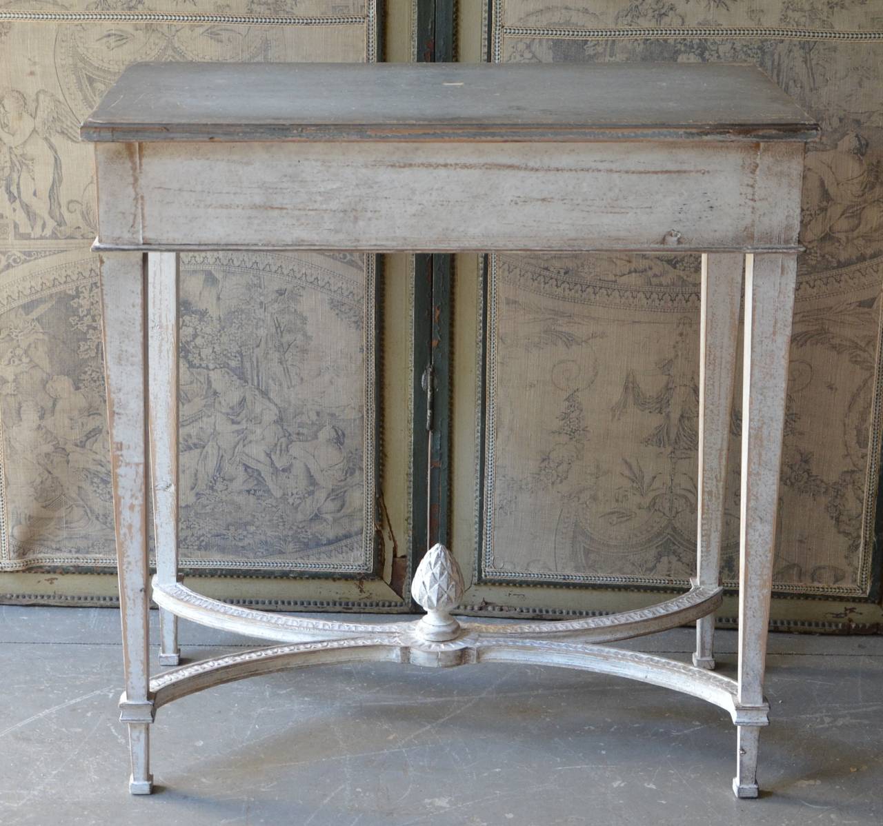 Hand-Crafted 19th Century Gustavian Style Console Table