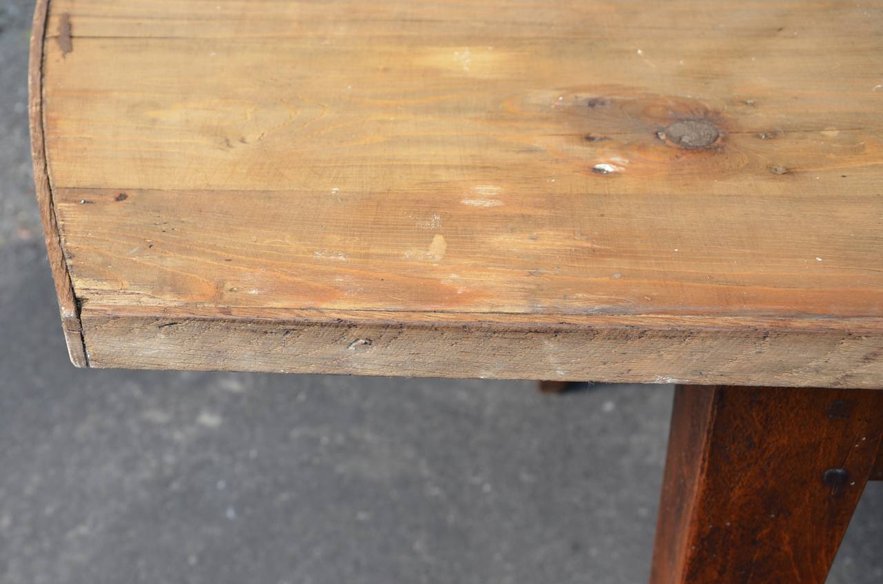 Oak 19th Century Country French Table