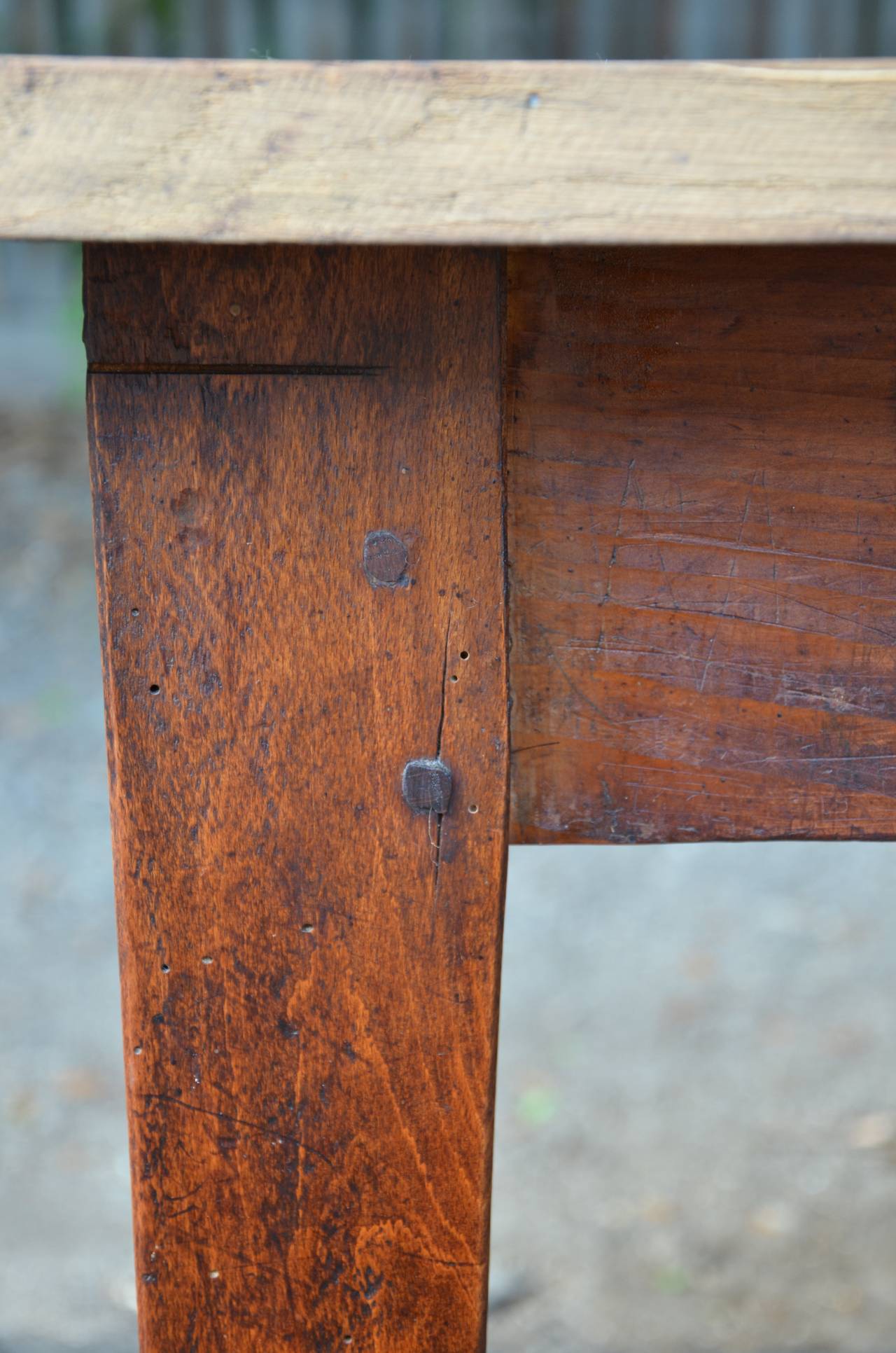 19th Century Country French Table In Good Condition In Charleston, SC