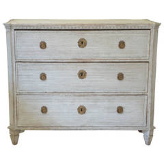 Early 19th Century Period Swedish Gustavian Chest of Drawers