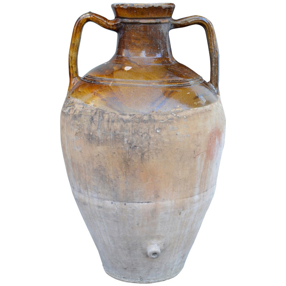 19th century Italian Terracotta Jar, Capasone