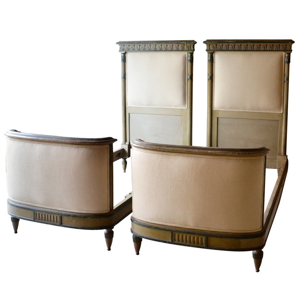 Pair of French 19th Century Beds