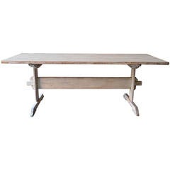 Early 19th Century Swedish Trestle Table