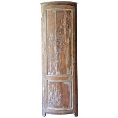 19th Century French Louis XV Style Corner Cabinet