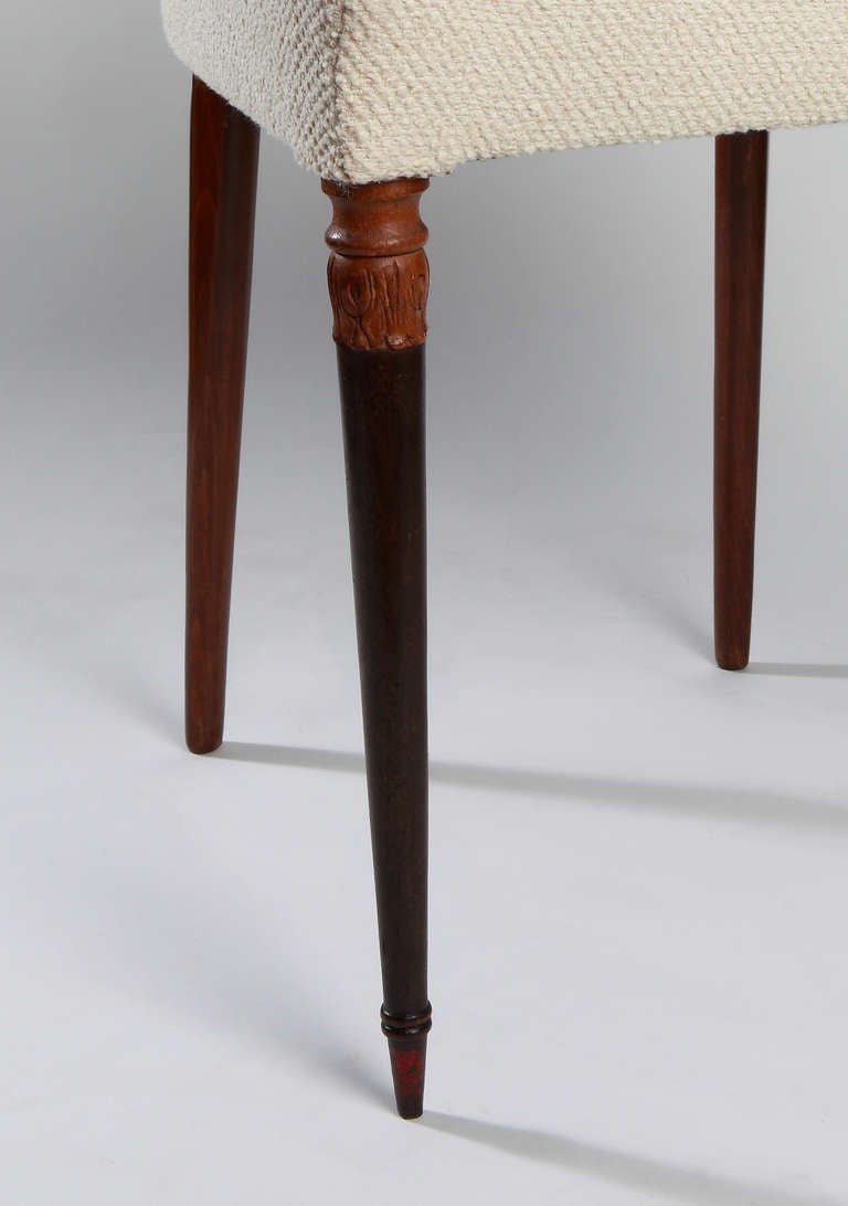 Set Of 6 Rosewood Dining Chairs Attributed to Guglielmo Ulrich 2