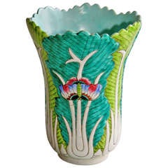 Chinese Porcelain Cabbage Leaf Vase