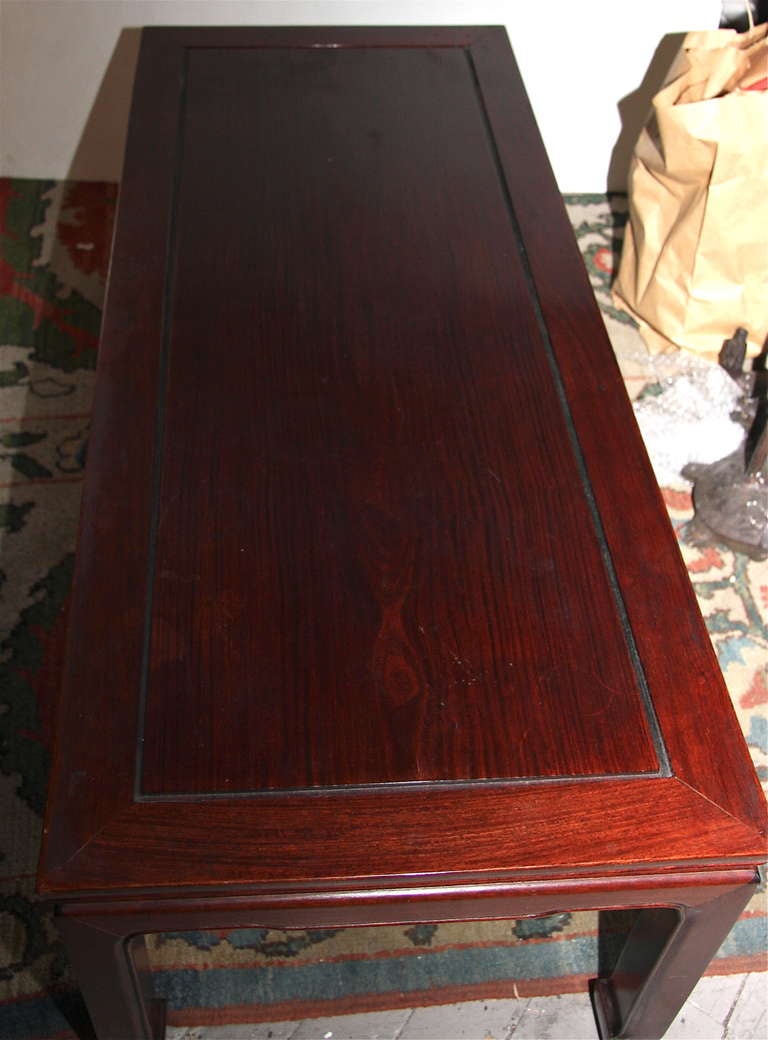 Traditional Ming Style Chinese Rosewood Coffee Table