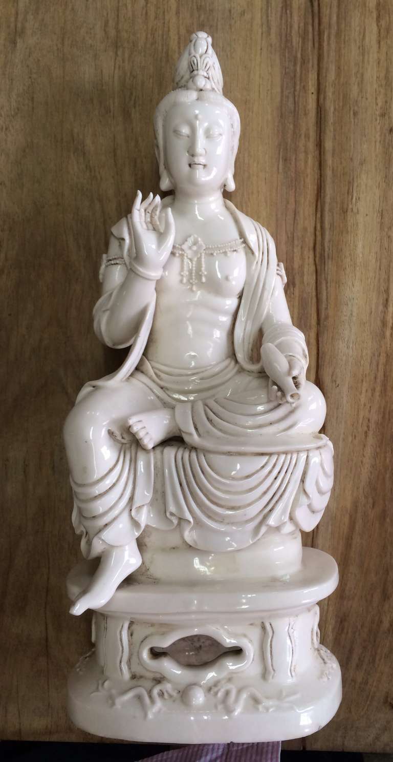 Chinese Porcelain Blanc de Chine Kwan Yin