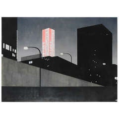 Frank Webster, Neon Sign at Night