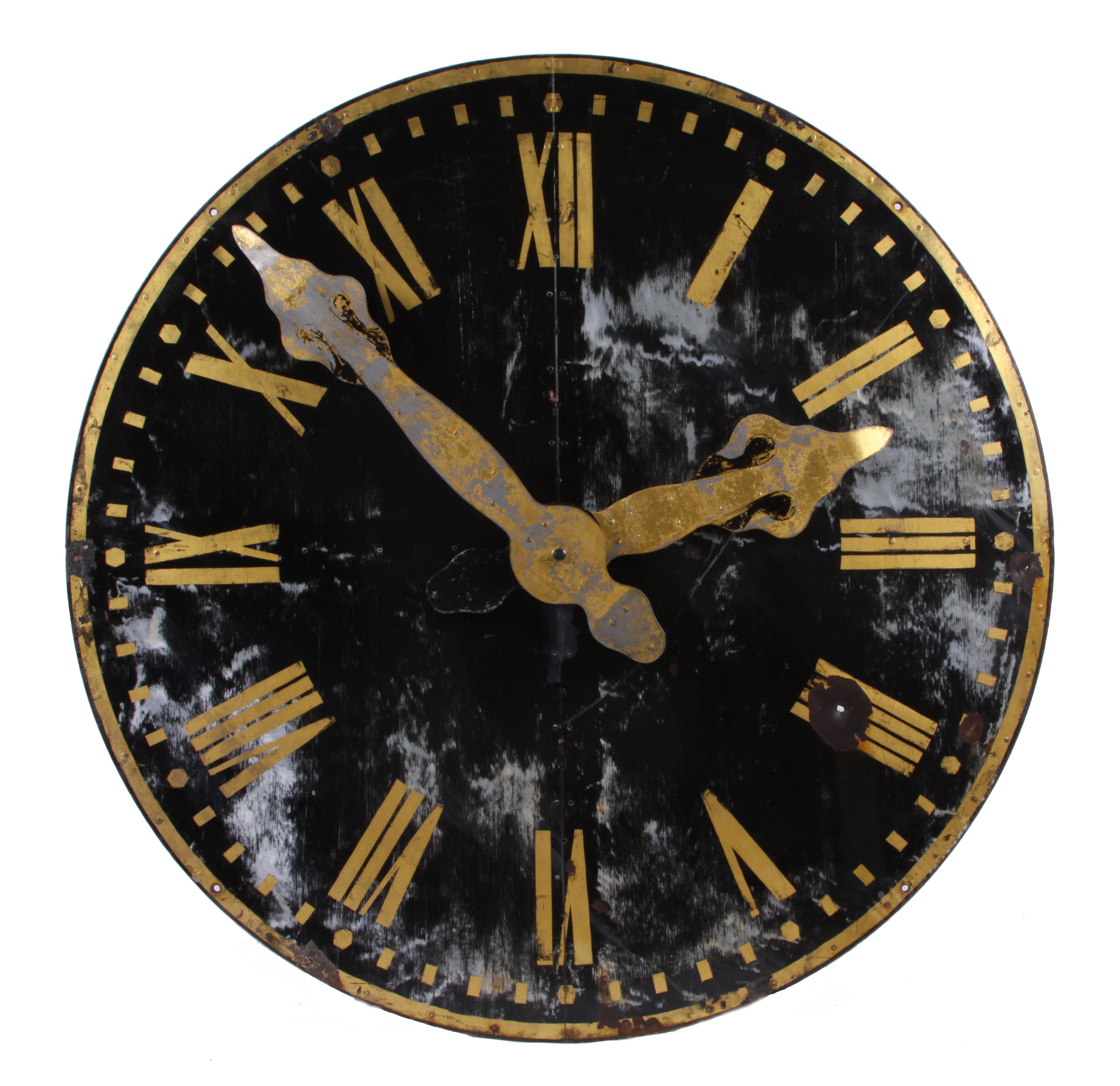 19th Century 50" French Clock For Sale