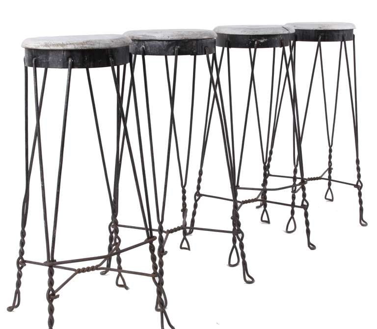 Set of French Parlor Stools