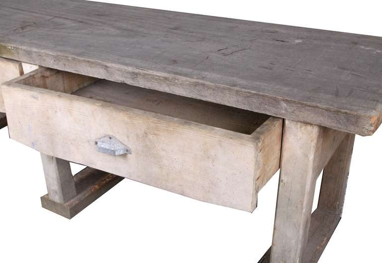 19th Century Rustic French Garden Table For Sale