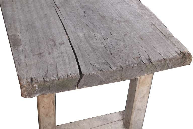 Rustic French Garden Table For Sale 2