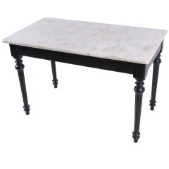 Antique 19th Century French Marble Top Table