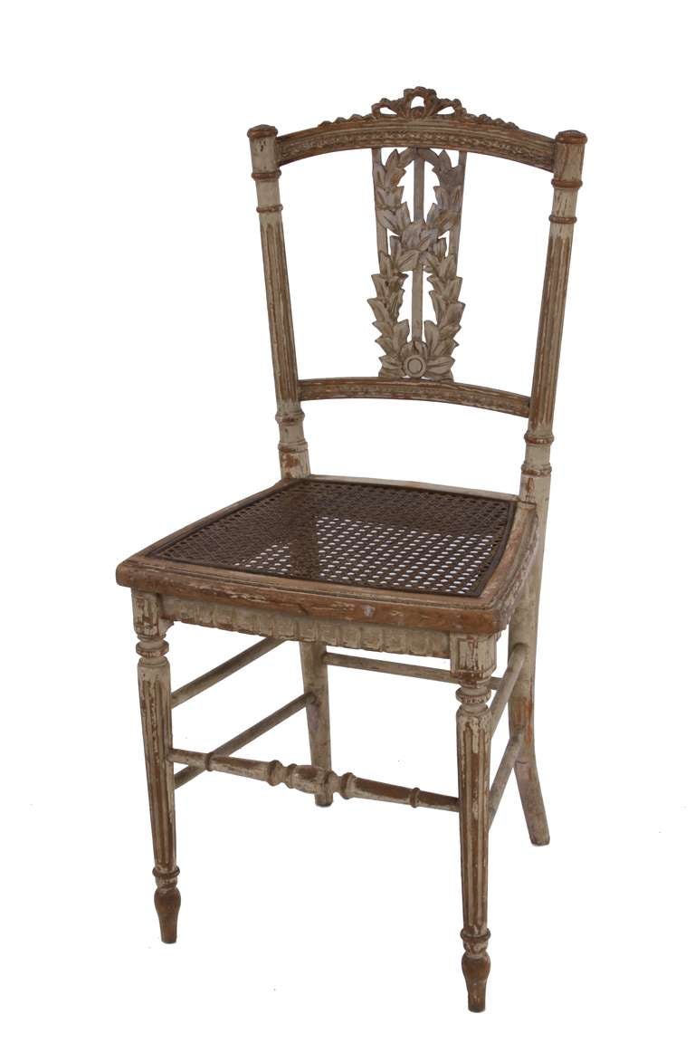 Pair of Louis XVI Petite Chairs, 18th Century