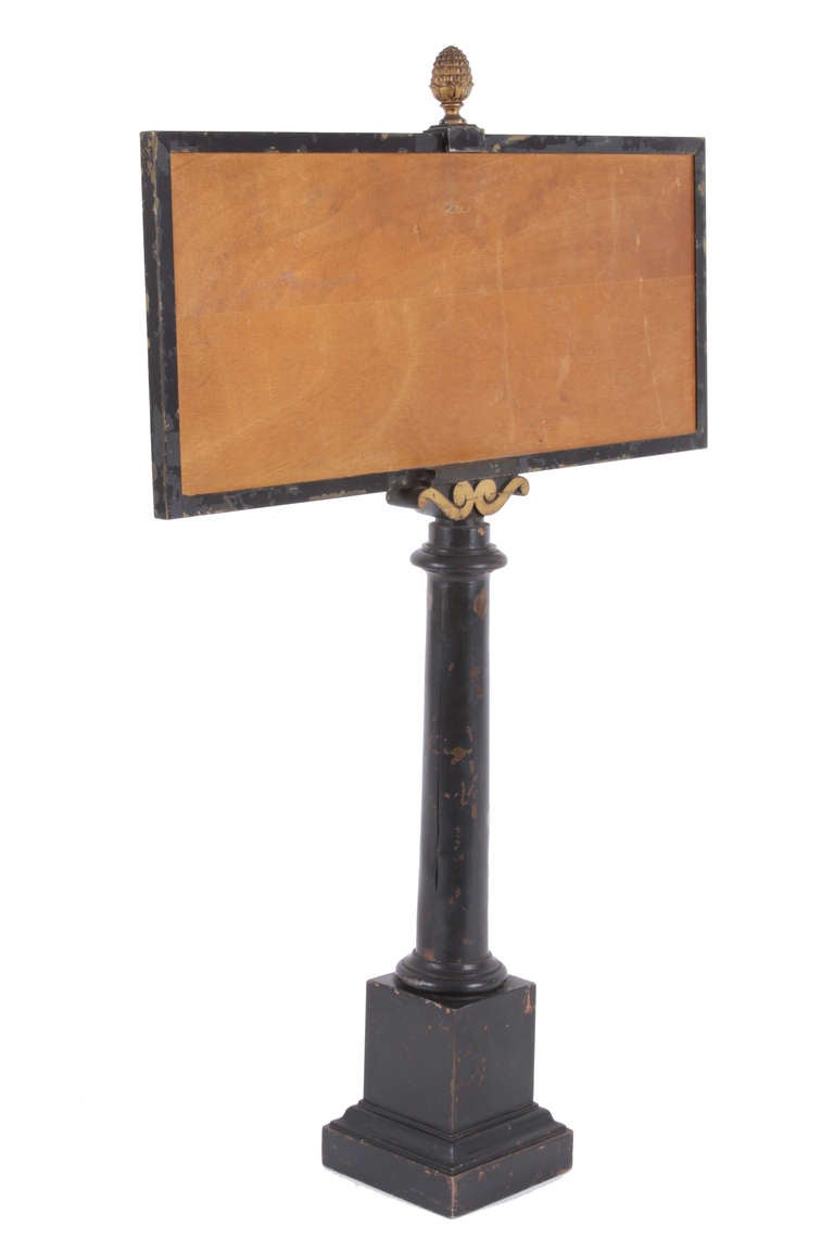 19th Century Antique French Menu Board For Sale