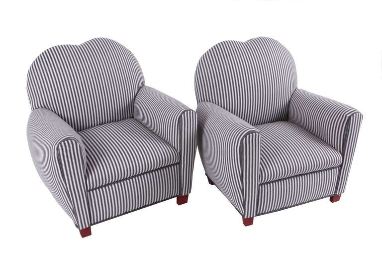 Pair of French Children's Chairs