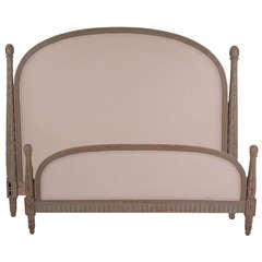 Antique French Bed - Headboard, Footboard, & Siderails