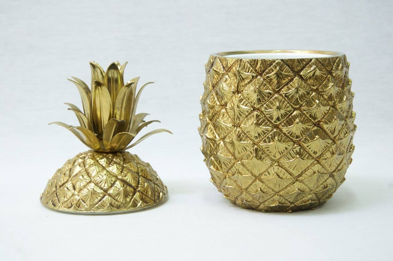 Mauro Manetti Pineapple Ice Bucket In Good Condition In Henley-on Thames, Oxfordshire