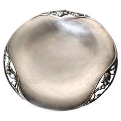 Georg Jensen Blossom Round Footed Dish, No. 2A
