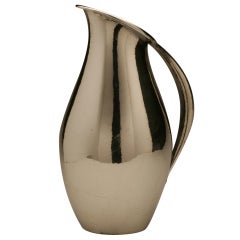Georg Jensen Extra Large Water Pitcher, No. 432c By Johan Rohde
