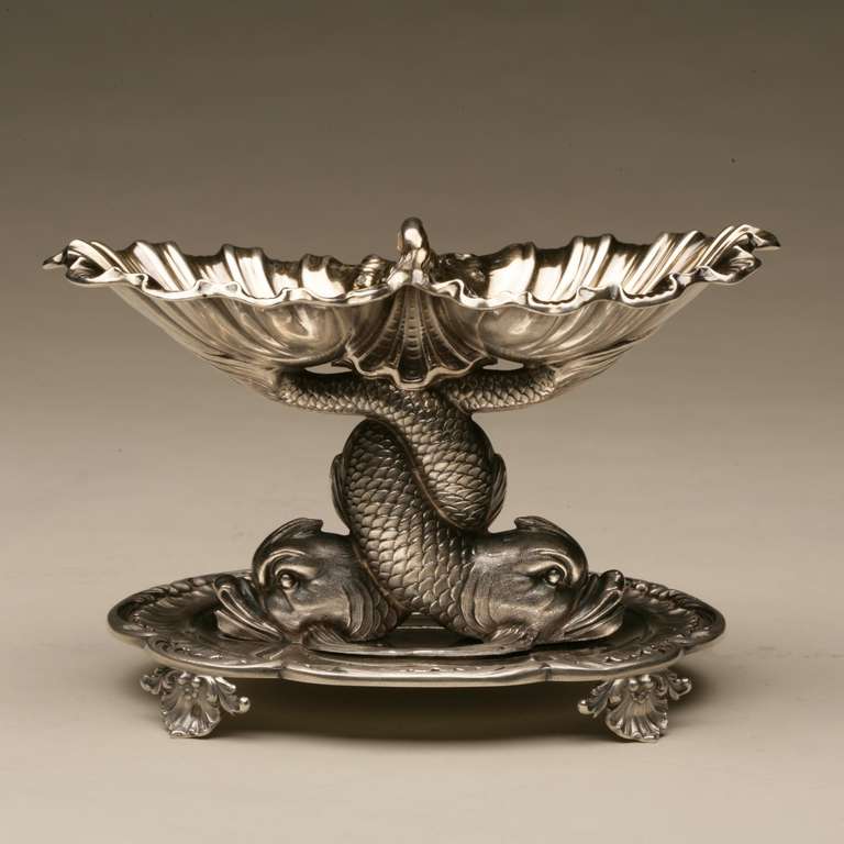 Rococo Odiot Double Salt Cellar
