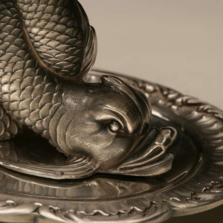 French Odiot Double Salt Cellar