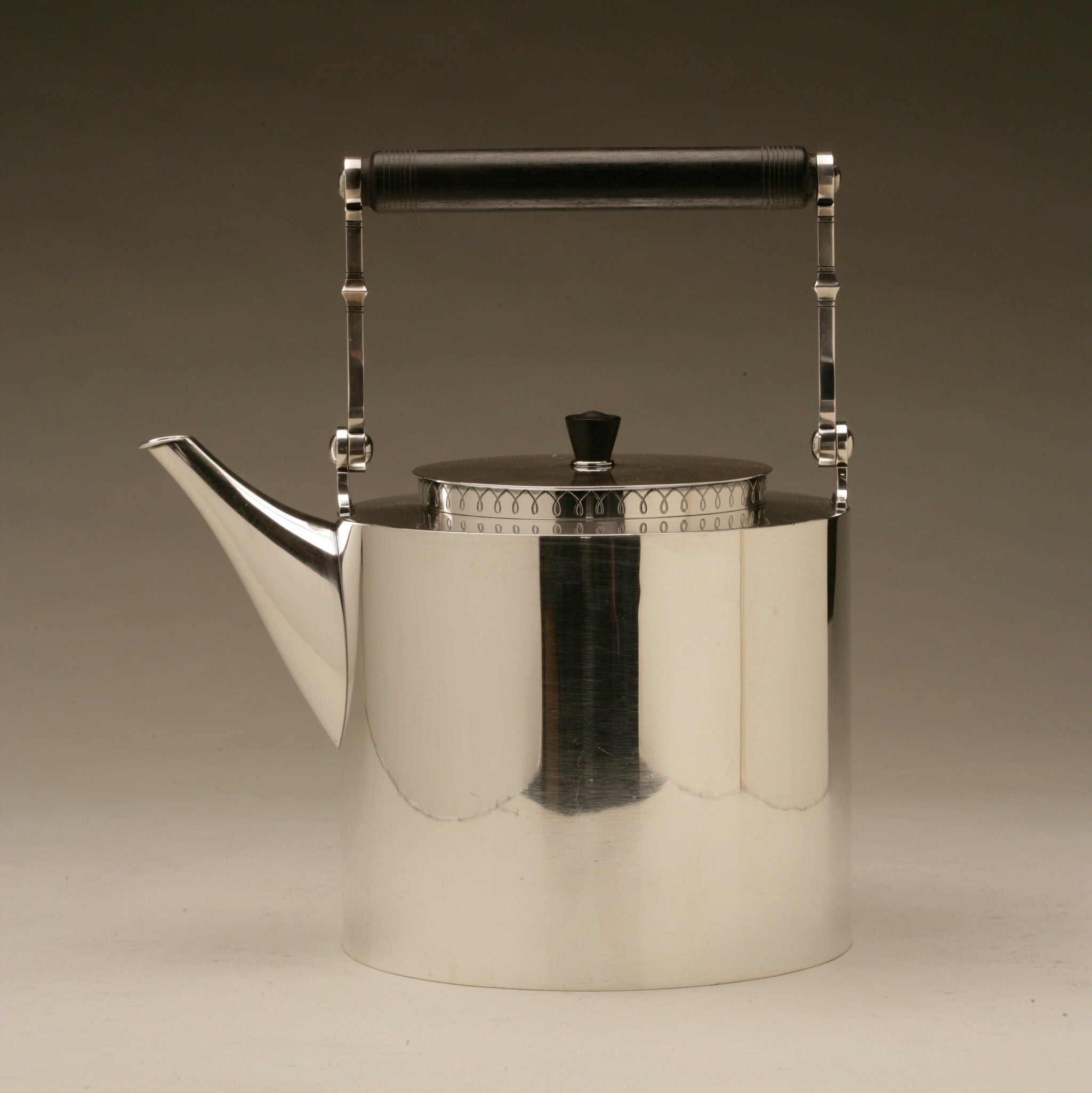 Hans Hansen Very Rare Tea Pot By Karl Gustav Hansen, No. 358