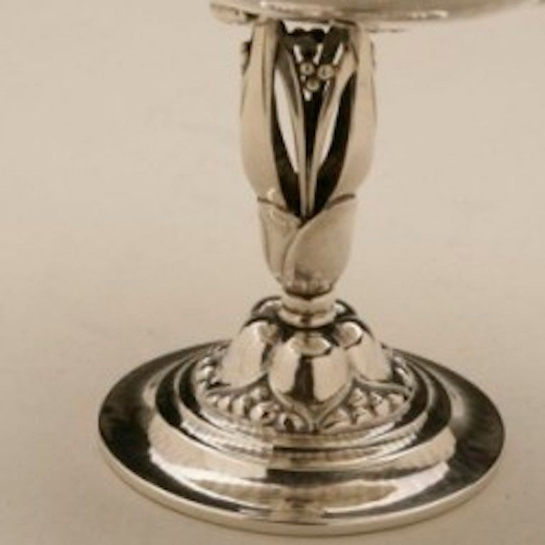 Danish Georg Jensen Sterling Silver Compote No. 285A