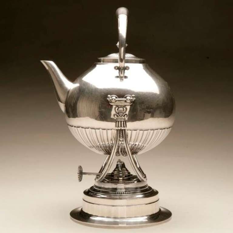 Jensen "Cosmos" Tea Kettle, No. 45 For Sale at 1stDibs