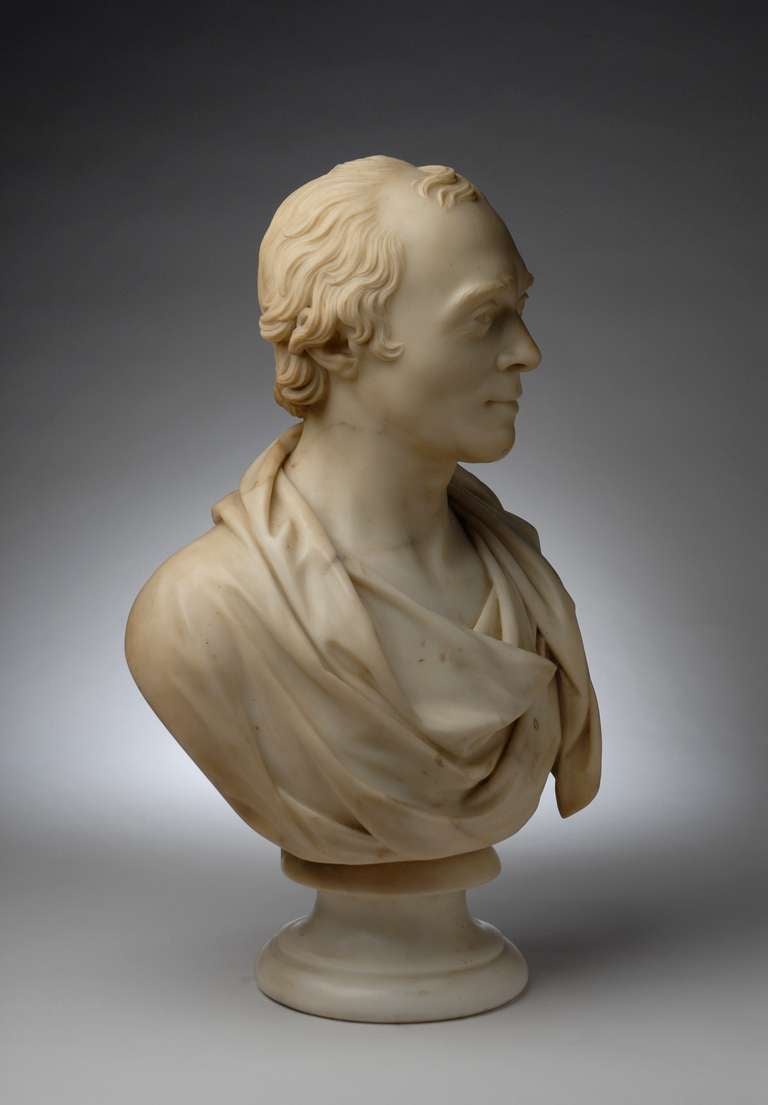 Neoclassical Bust of The Rt Hon. Spencer Perceval (1762-1812) by Joseph Nollekens