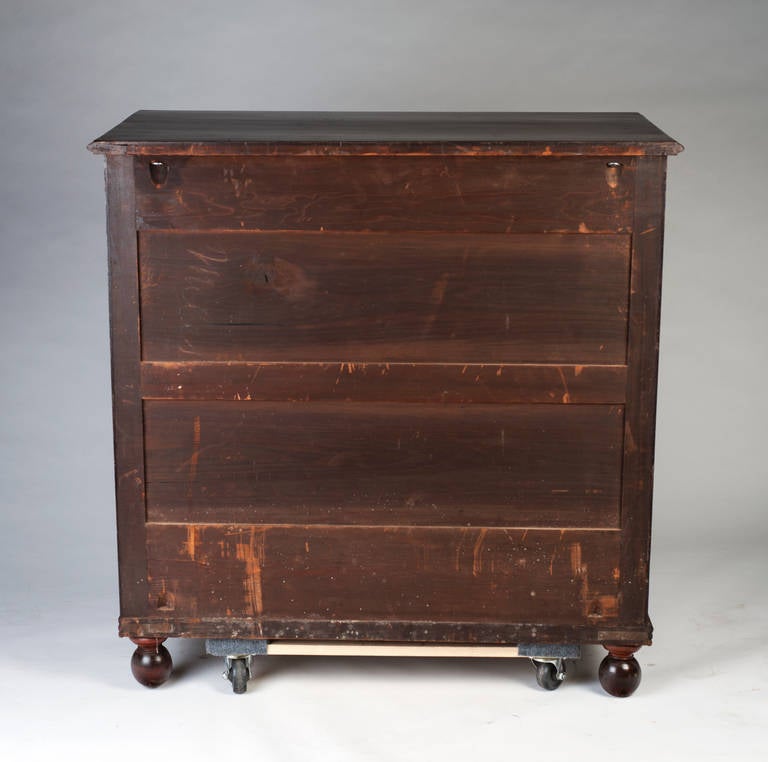 Early 19th Century Baltimore Fall Front Butler's Desk In Excellent Condition In Kensington, MD