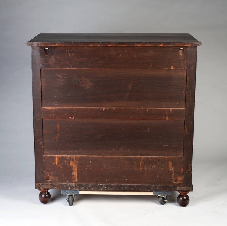 Early 19th Century Baltimore Fall Front Butler's Desk In Excellent Condition In Miami Beach, FL