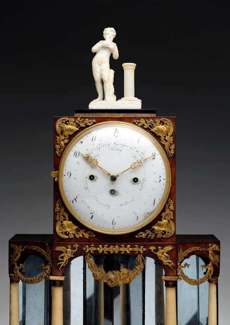 Austrian Biedermeier Clock
