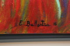Fauvist blühende Ölgemälde auf Leinwand, 2010er Jahre, ausgezeichneter Zustand