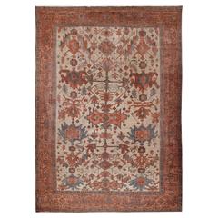 Antique Persian Serapi Rug 1