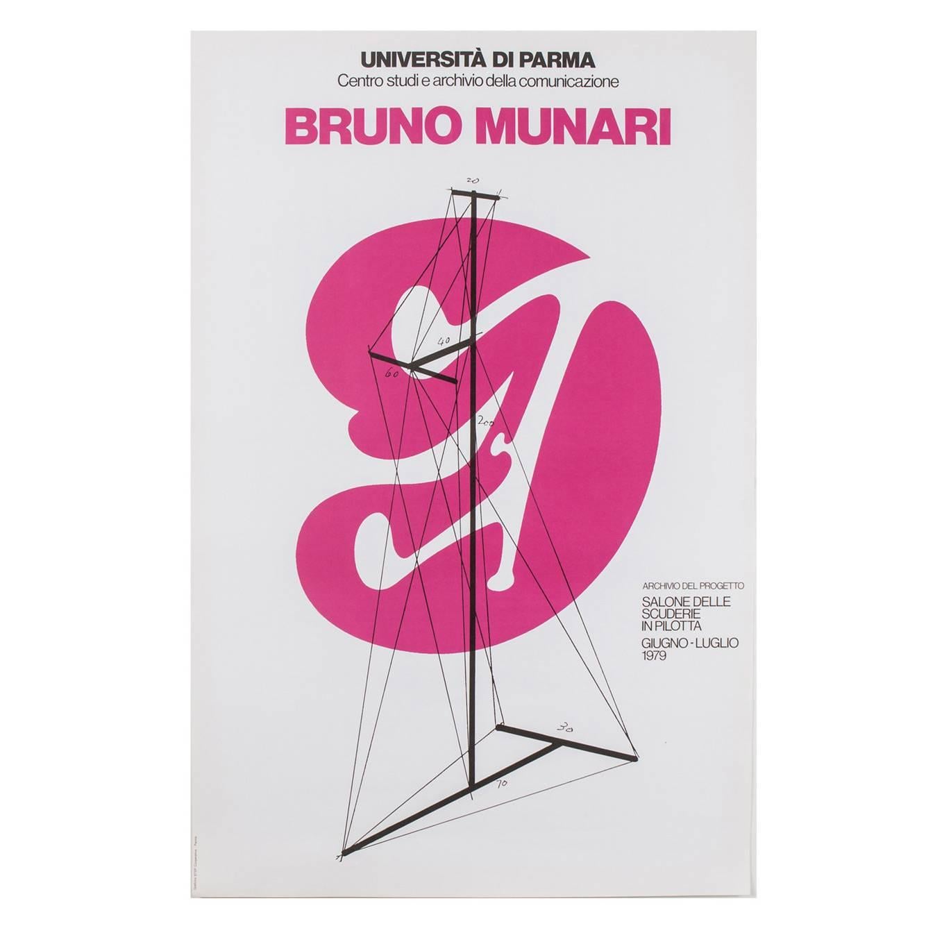 Bruno Munari Original Poster