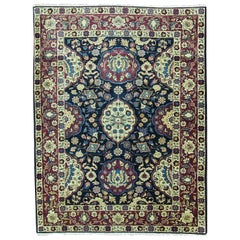 Antique Persian Tabriz Carpet, 4'6" x 6'