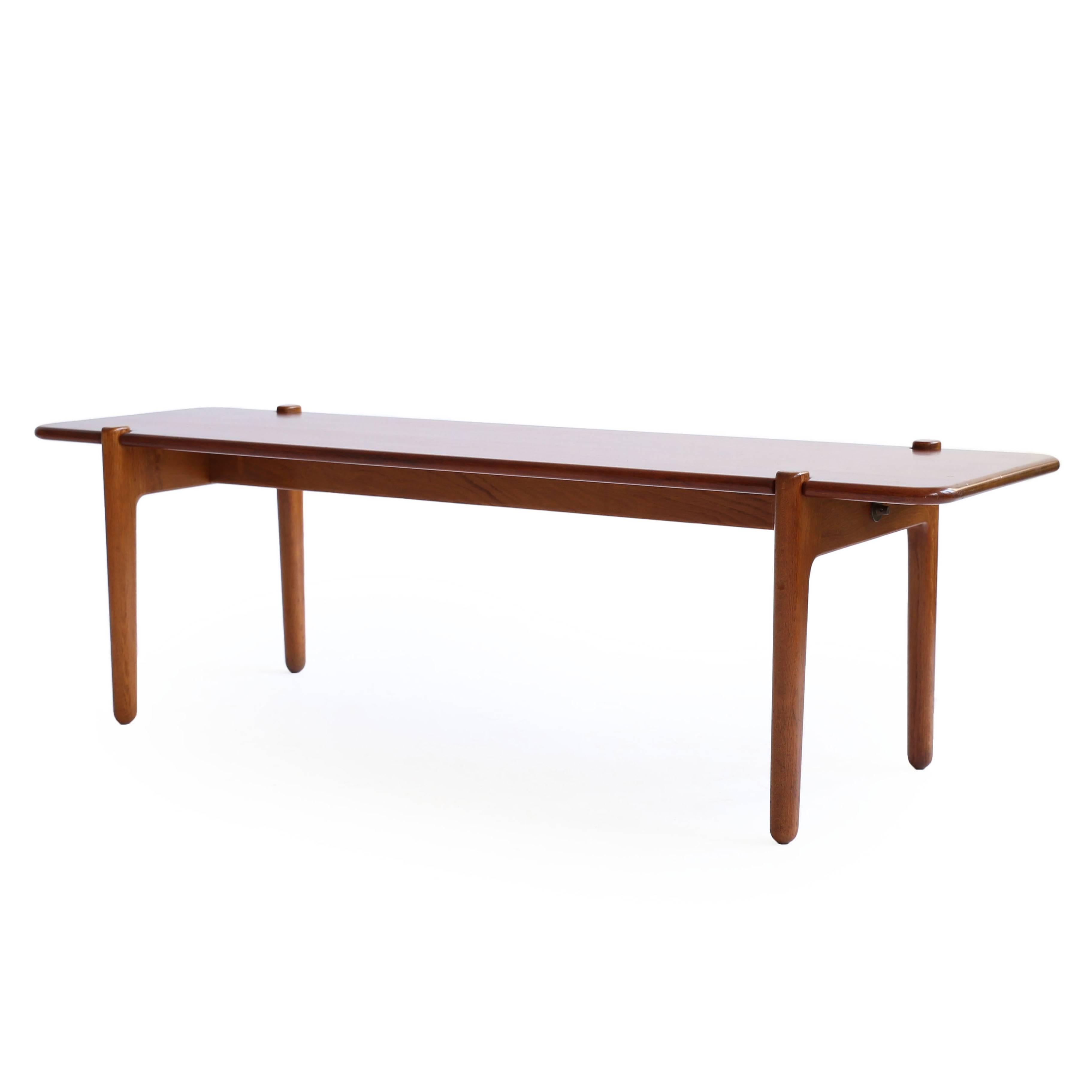 Minimalistic Hans J. Wegner Table or Bench for Johannes Hansen