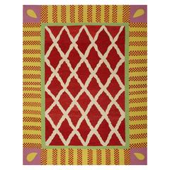 Contemporary Flat-Weave Rug