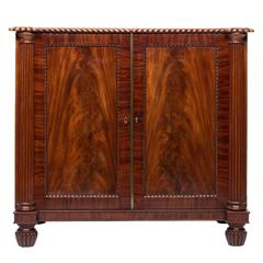 Mid-19th Century Mahogany Chiffonier Side Cabinet