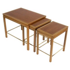 Ensemble de tables gigognes conçues par Edward Wormley pour Dunbar