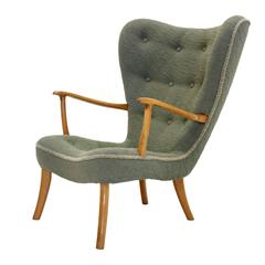'Prag' Lounge Chair by Acton Schubell and Ib Madsen, 1950s