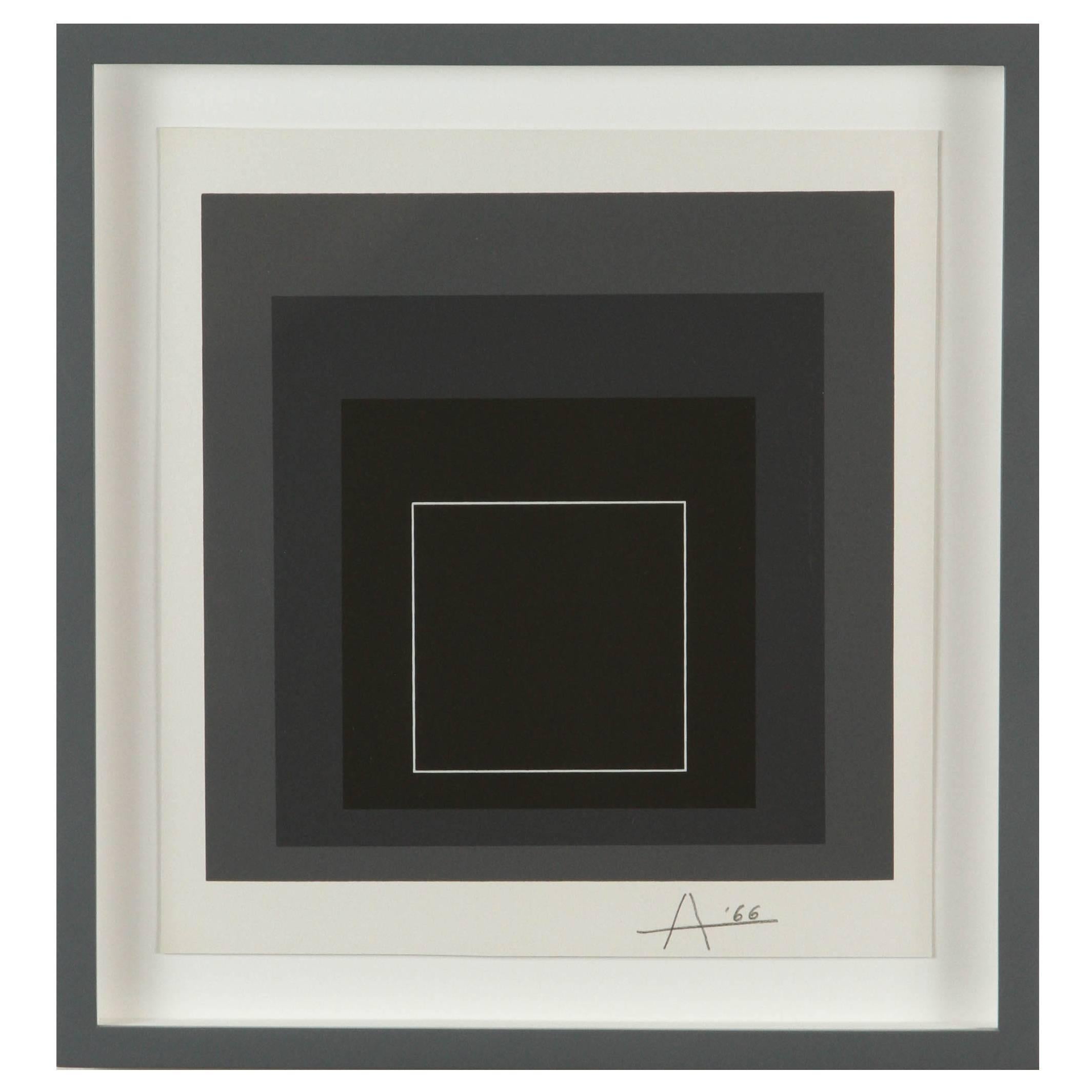 "White Line Square VIII" by Josef Albers