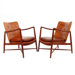 Pair of Finn Juhl Chairs for Bovirke, 1946