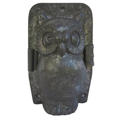 Early 1900s Rare Owl Chocolate Mold