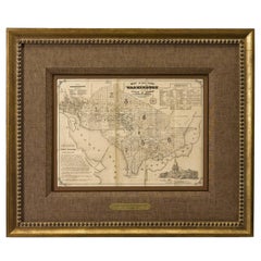 Used 1856 Washington DC Map by Bohn