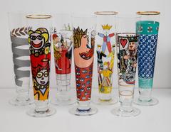 Ritzenhoff Pilsner Signed Glassware Sing "Celebration Time - Come On"