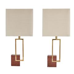 Pair of Table Lamps by Banci Firenze