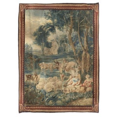 18th Century Brussels Tapestry Signed P. Van Den Hecke